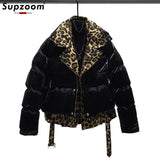 Leopard Buckle Jacket