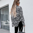 Loose Zebra Top