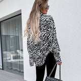 Loose Zebra Top
