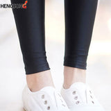 Casual Shiny Glossy Leggings