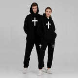 Believe Jesus Christianity Hooded Tracksuits