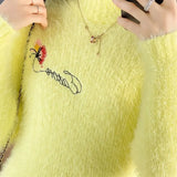 Mink Fleece Plush Dress