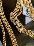 18K Yellow Gold Anniversary Bracelet