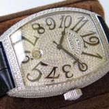 Chronograph Tonneau Diamonds Luxury Watch