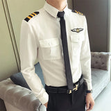 Slim Fit Tie Dress Shirt