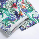 Tropical Beach Jean Shorts