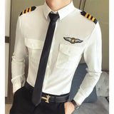 Slim Fit Tie Dress Shirt