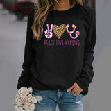 Peace Love Nursing Sweatshirt