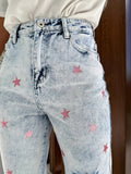 Casual Ripped Star Jeans