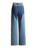 Crisscross Hollow Jeans