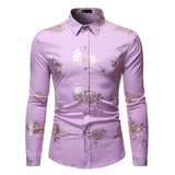 Gold Rose Dress Shirt
