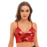 V Neck Spaghetti Strap Tank Top