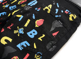 Slim-fit Stretch Black Letters Jeans
