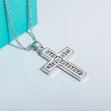 Moissanite Diamond Cross Necklace