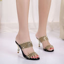 Rhinestones Fine High Heels
