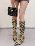 Luxury Designer High Boots