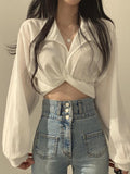 Back Bow Crop Top
