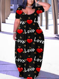 Plus Size Love Formal Dress