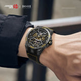 Carbon Fiber  Sapphire luminous Watch