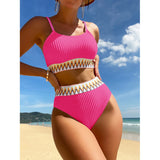 Brazilian Triangle Print Bikini