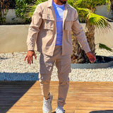 Sport Casual Double Pocket Tracksuit