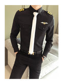 Slim Fit Tie Dress Shirt