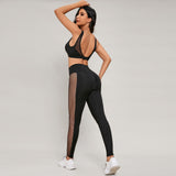 Quick Dry Mesh High Waist Leggings