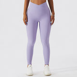 Crossover Pocket  Fitness Leggings