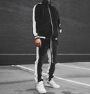 Velvet Stripe Tracksuit
