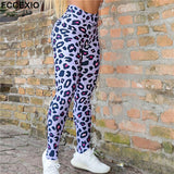 Leopard Push Up Running Leggings