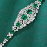 Bohemia Vintage Emerald Bracelet