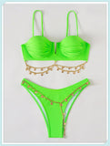 Low Waist Triangle Straps Bikini