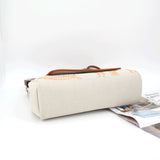 Soft Gold Print Pattern Handbag
