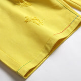 Fancy Gradient Two Tone Shorts