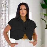 Crop Pocket Top