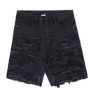 Ripped Style Jean Shorts