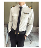 Slim Fit Tie Dress Shirt