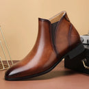 Leather British Style Boots
