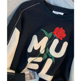 Rose Casual Sweatshirt
