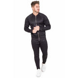 Striped Zipper Tracksuit