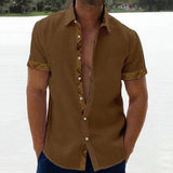 Hawaiian Short Sleeve Dress Shirt
