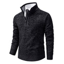 Fleece Zipper Turtleneck