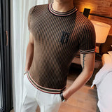 Sporty British Style Shirt Top