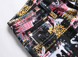 Slim-Fit Stretch Multi Color Jeans