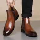 Leather British Style Boots