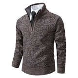 Fleece Zipper Turtleneck