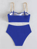 Push up Chain Strap Bikini