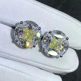 Sterling Silver Crushed Ice Earrings