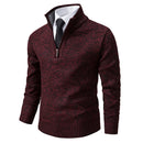 Fleece Zipper Turtleneck