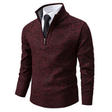 Fleece Zipper Turtleneck